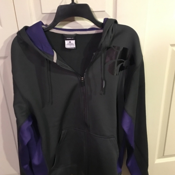 NWOT NIke K State Mens Hoodie Sweatshirt Jacket Sz M - Picture 1 of 1